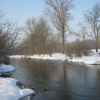 zima nad czarn